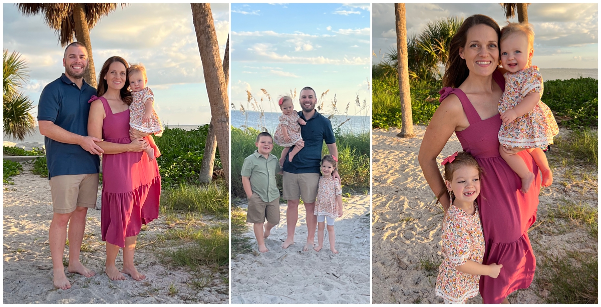 family photo outfits beach 