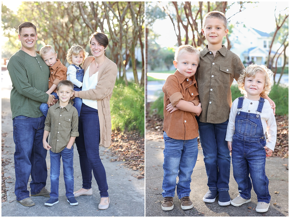 Fall family photo outfit ideas jeans